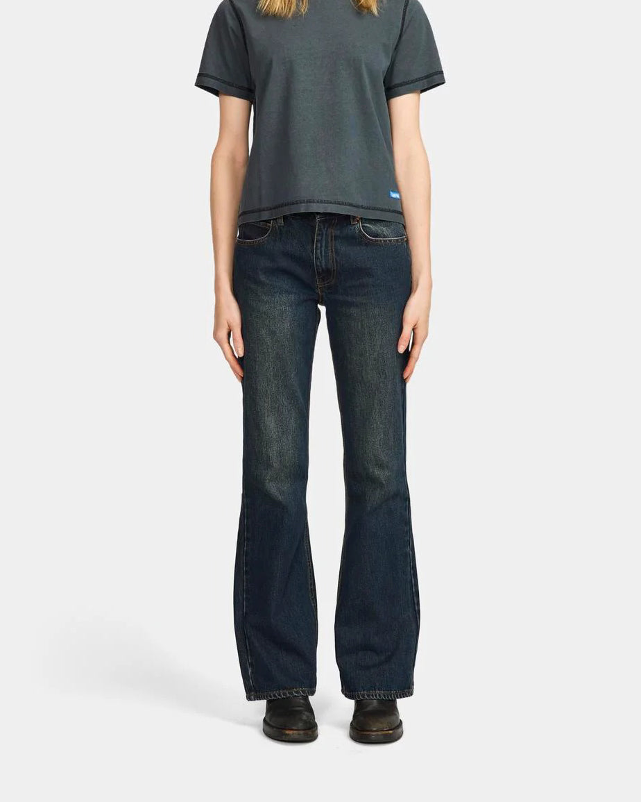 Womens Vini Denim Jeans, Dirty Indigo