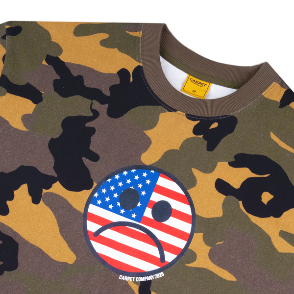 Carpet Company American Sad Tee, Camo