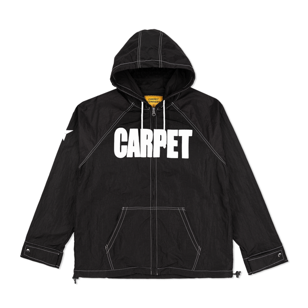 Carpet Company Rain Jacket, Black