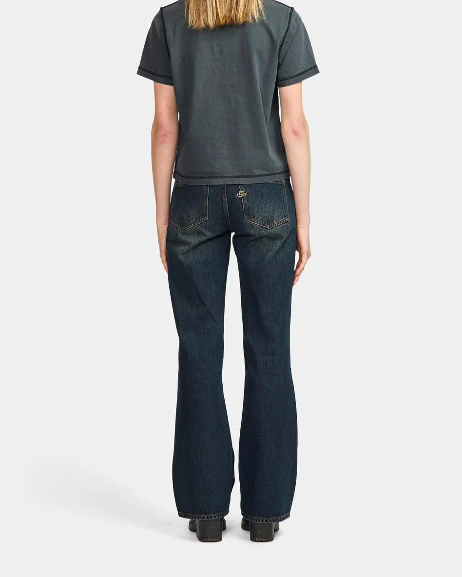 Womens Vini Denim Jeans, Dirty Indigo