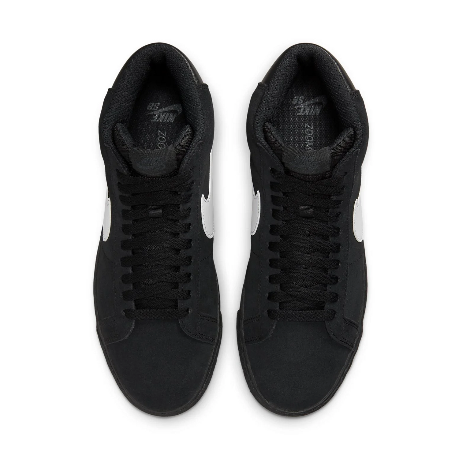 SB Zoom Blazer Mid, Black / White