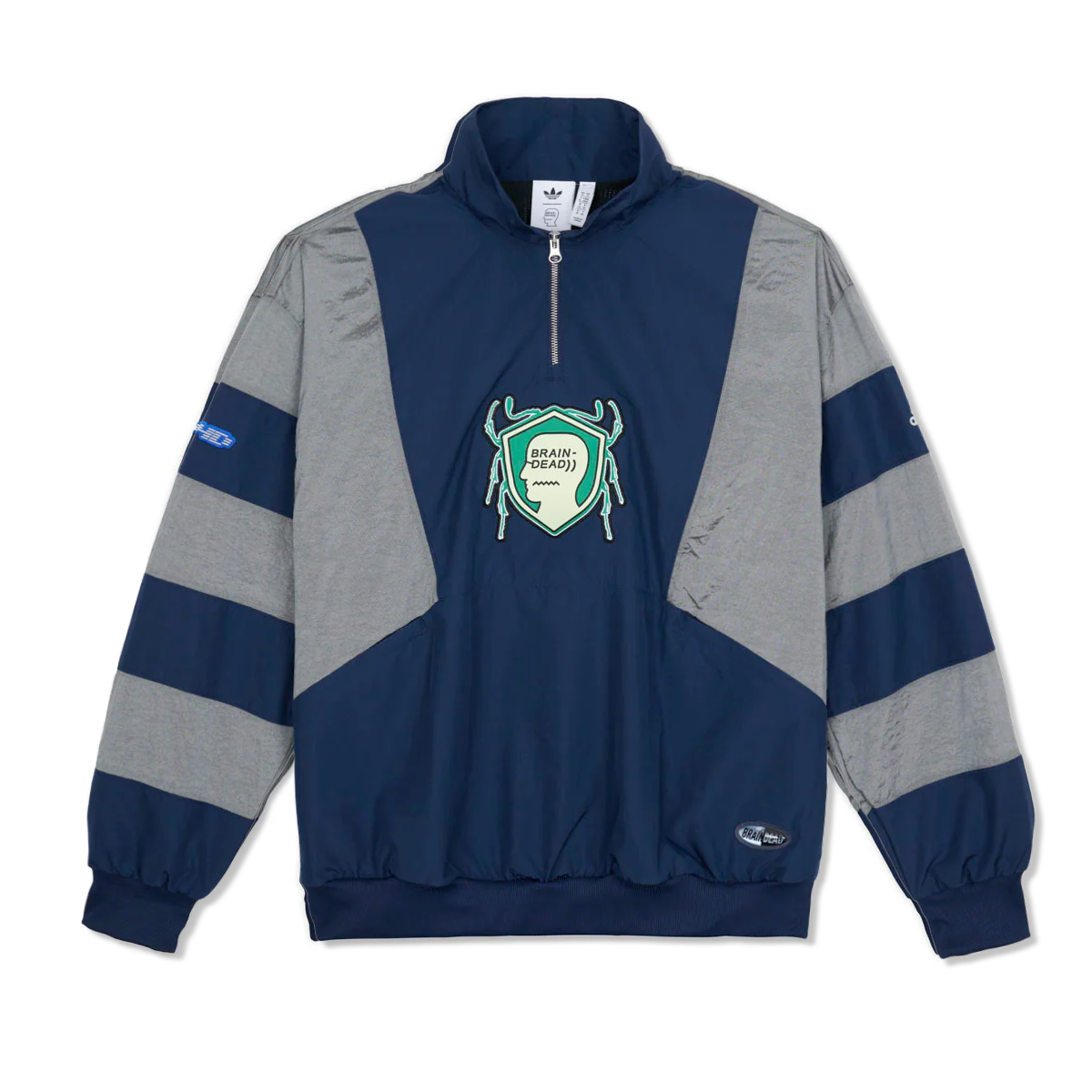 Braindead x Adidas Track Top, Collegiate Navy