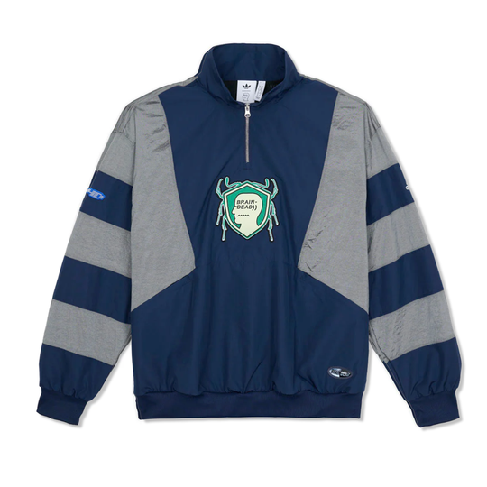 Braindead x Adidas Track Top, Collegiate Navy