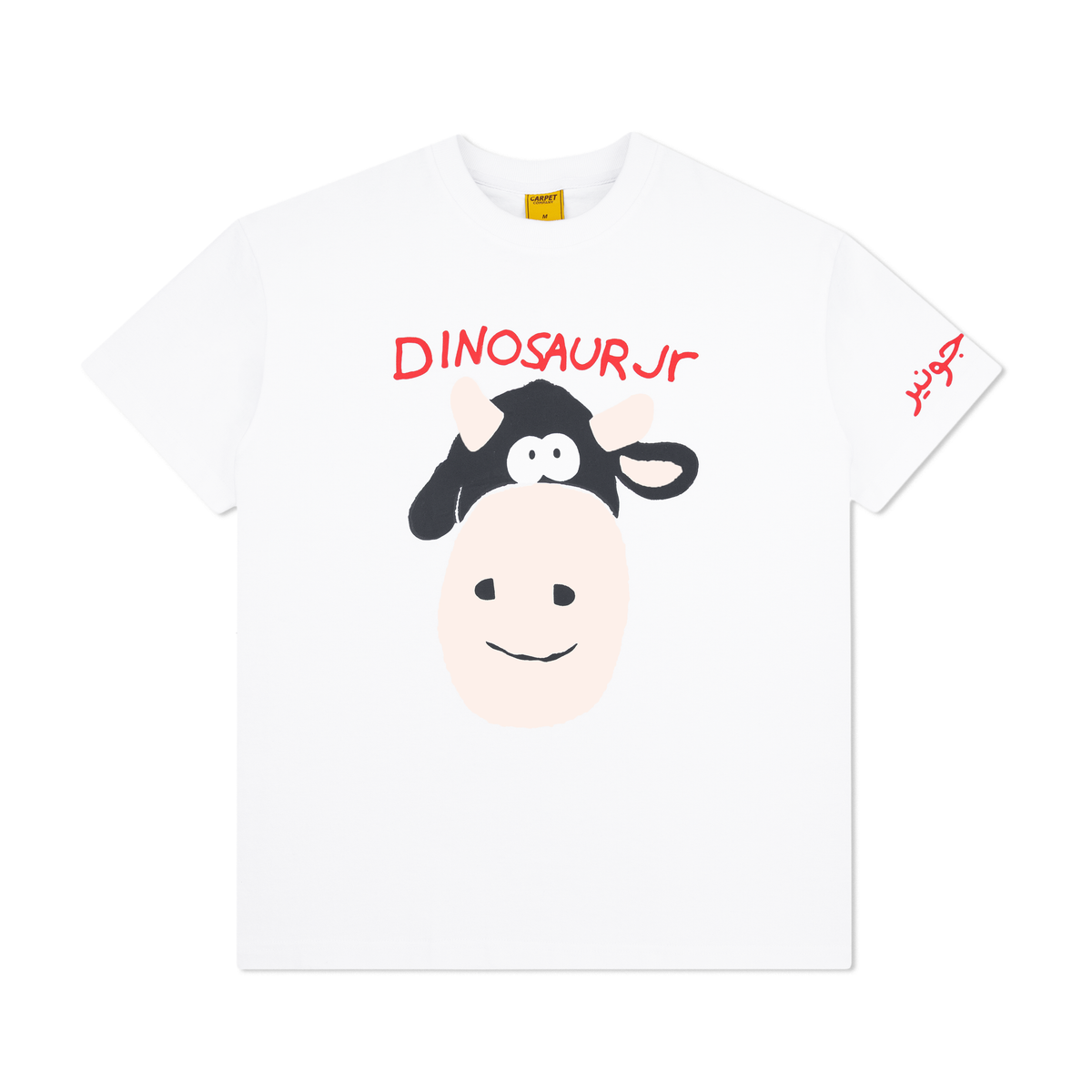 Dinosaur Jr Cow Tee, White