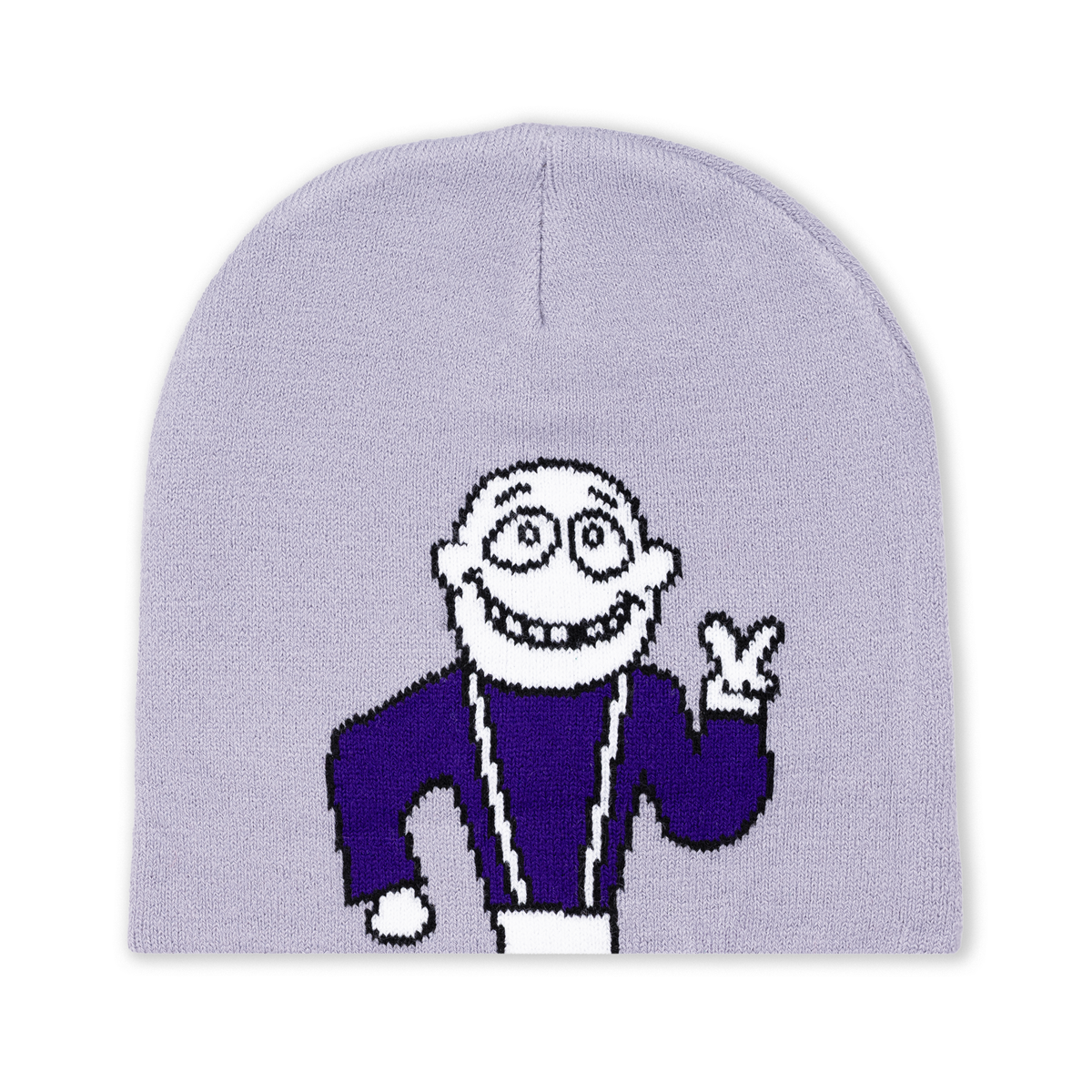 Dino Jr Beanie, Silver