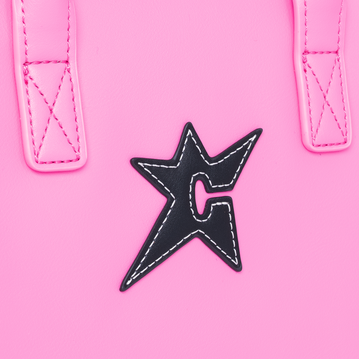 C-Star Leather Purse, Rose