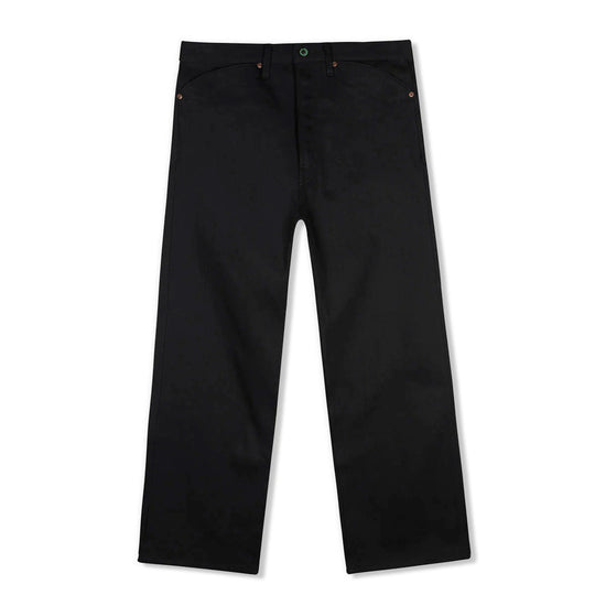 Selvedge Denim Pant, Solid Black