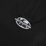 Quarter Zip Jersey Polo, Black
