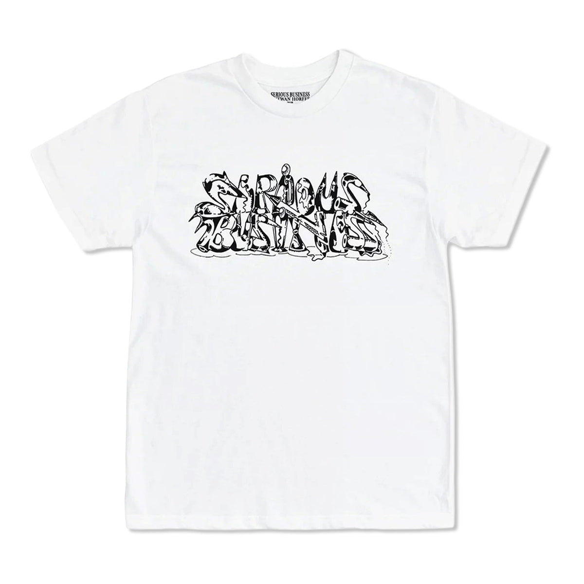 Antwan Horfee x Gallery Commune 'Serious Business' Tee, White