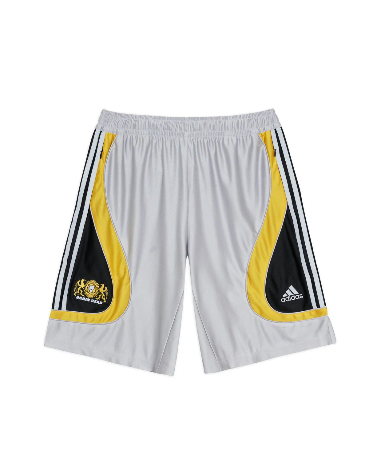 Braindead x Adidas Shorts, Silver Metallic