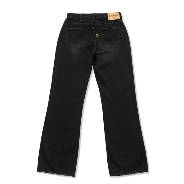 Larriet Womens Vini Denim Jeans, Used Black