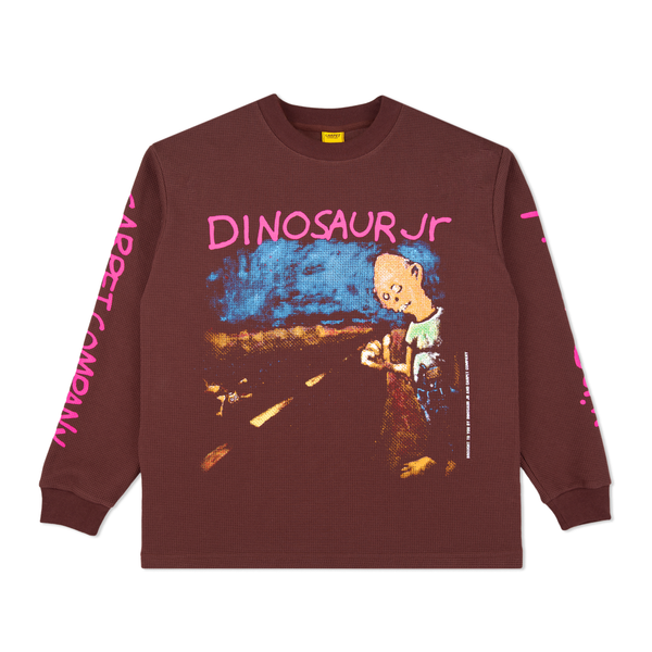 Carpet Company Dino Jr Where You Been L/S Thermal, Brown