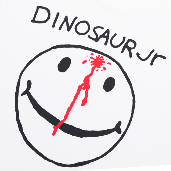 Carpet Company Dinosaur Jr Smiley Tee, White