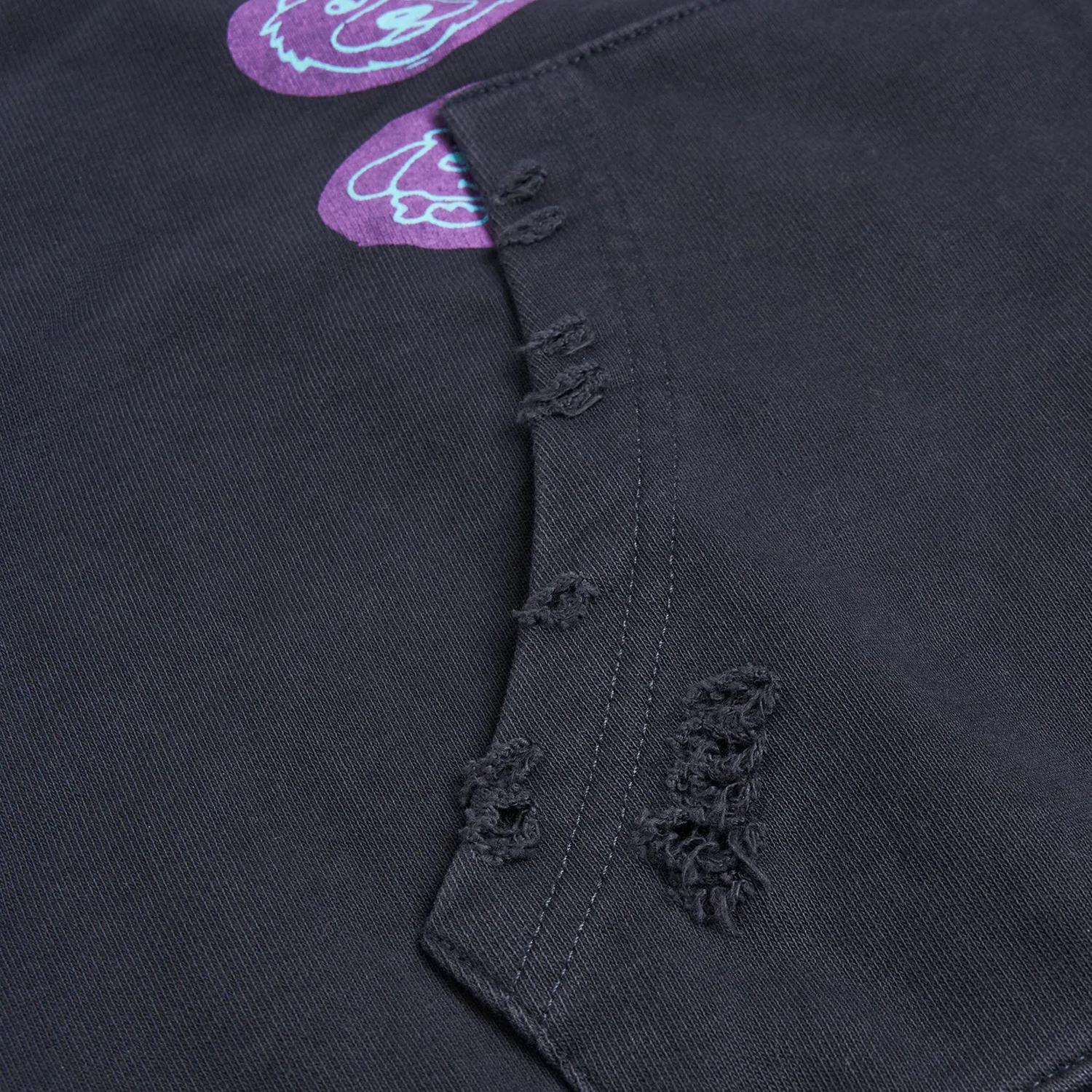 How I Feel Zip-Thru Pullover Hood, Graphite