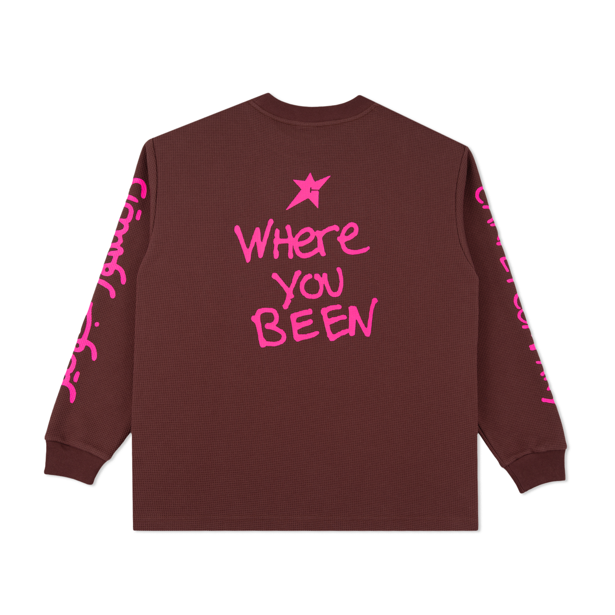Dino Jr Where You Been L/S Thermal, Brown
