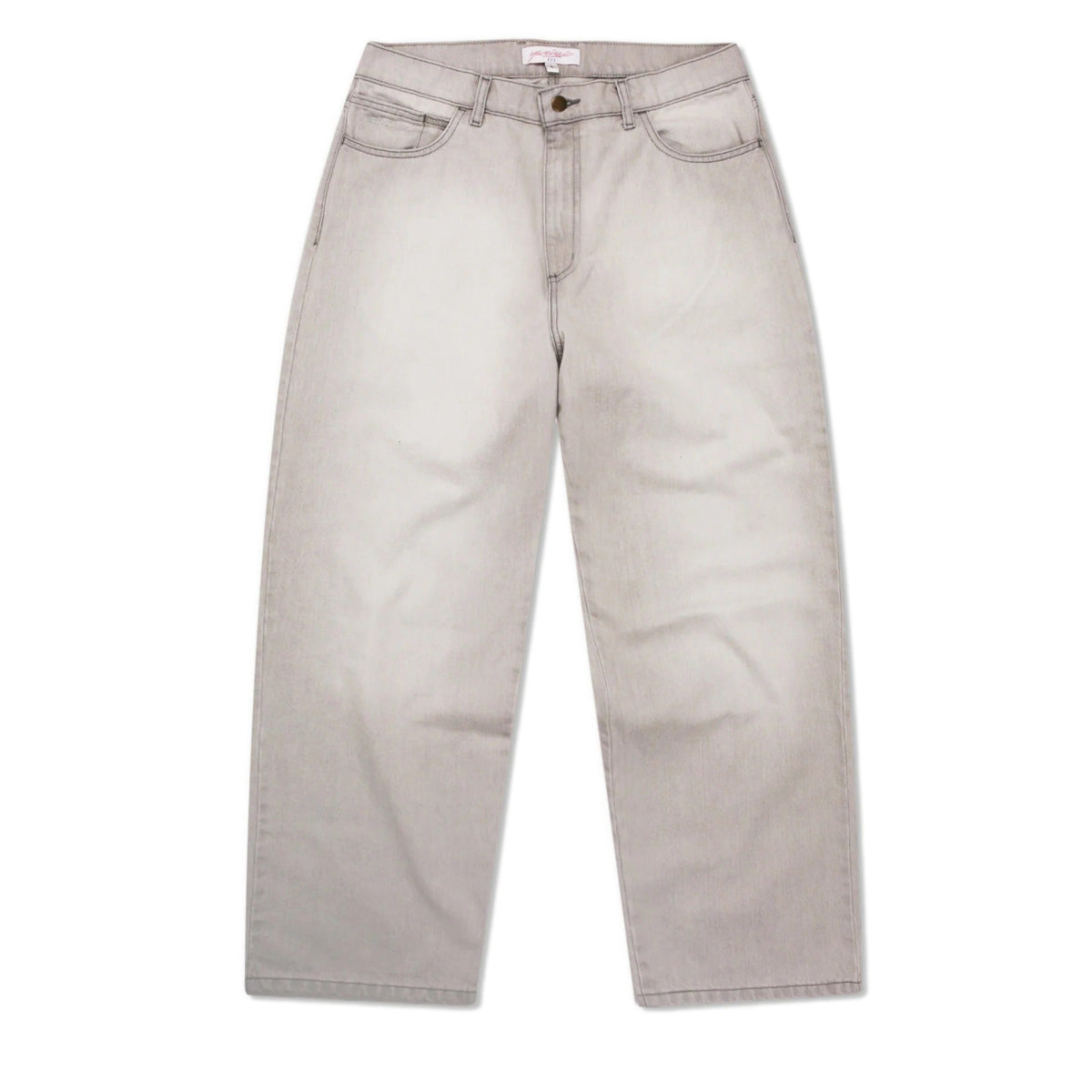 Slub stain Phantasy Denim Jean, Silver