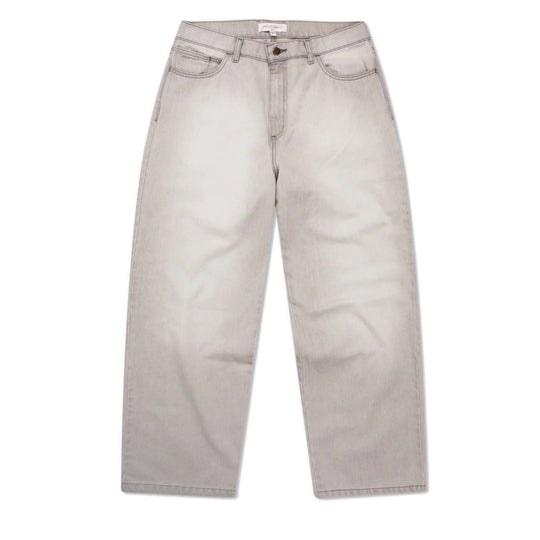 Slub stain Phantasy Denim Jean, Silver