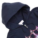 Webber Zip-Thru Pullover Hood, Navy