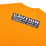 Biohazard Tee, Orange
