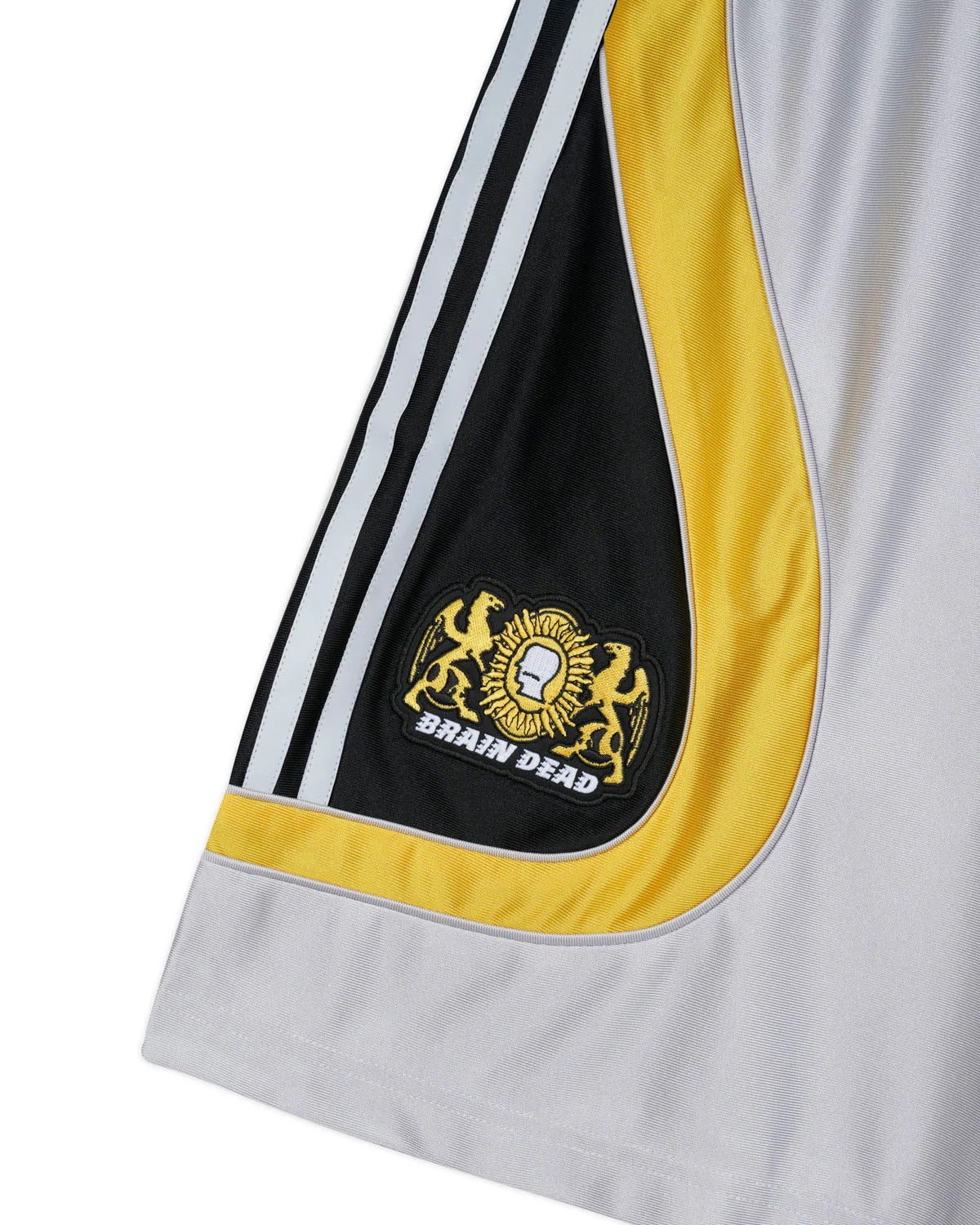 Braindead x Adidas Shorts, Silver Metallic