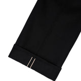 Selvedge Denim Pant, Solid Black