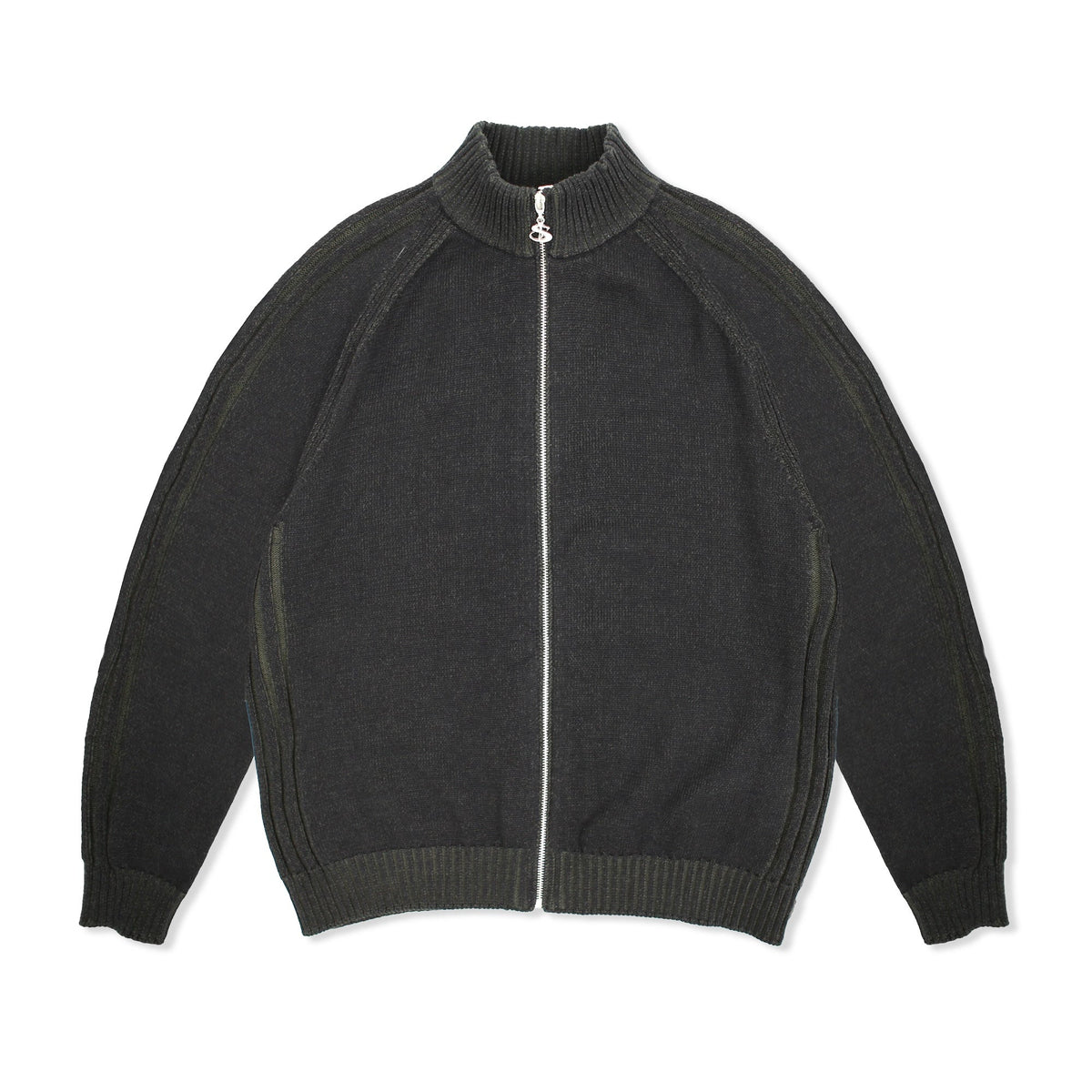 Heathered Phantasy Full Zip, Black / Green