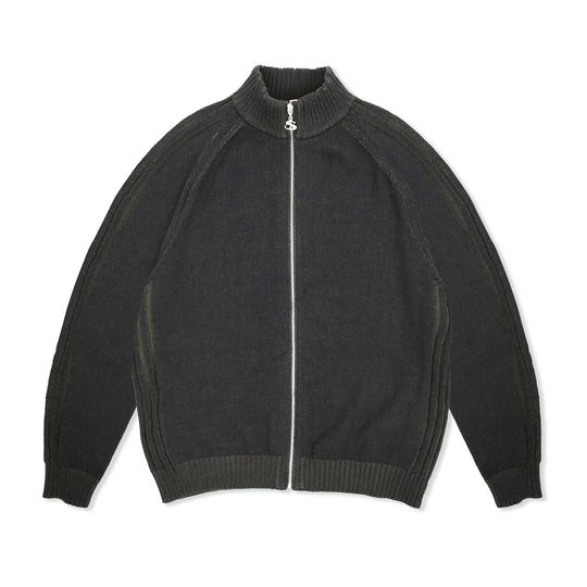 Heathered Phantasy Full Zip, Black / Green