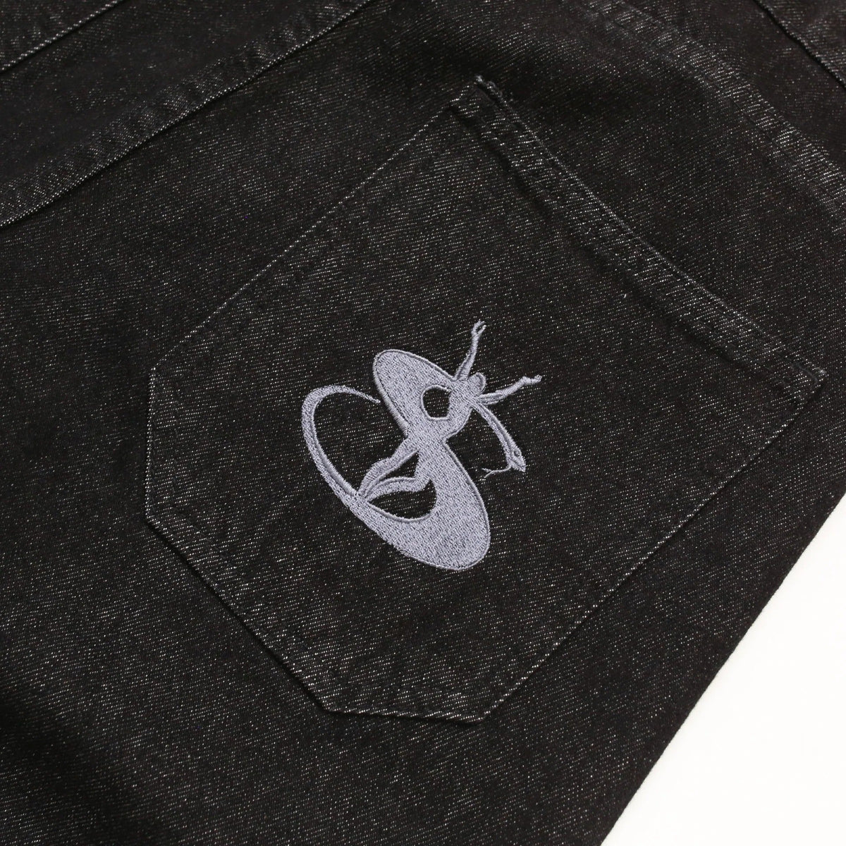 Faded Phantasy Denim Jean, Black