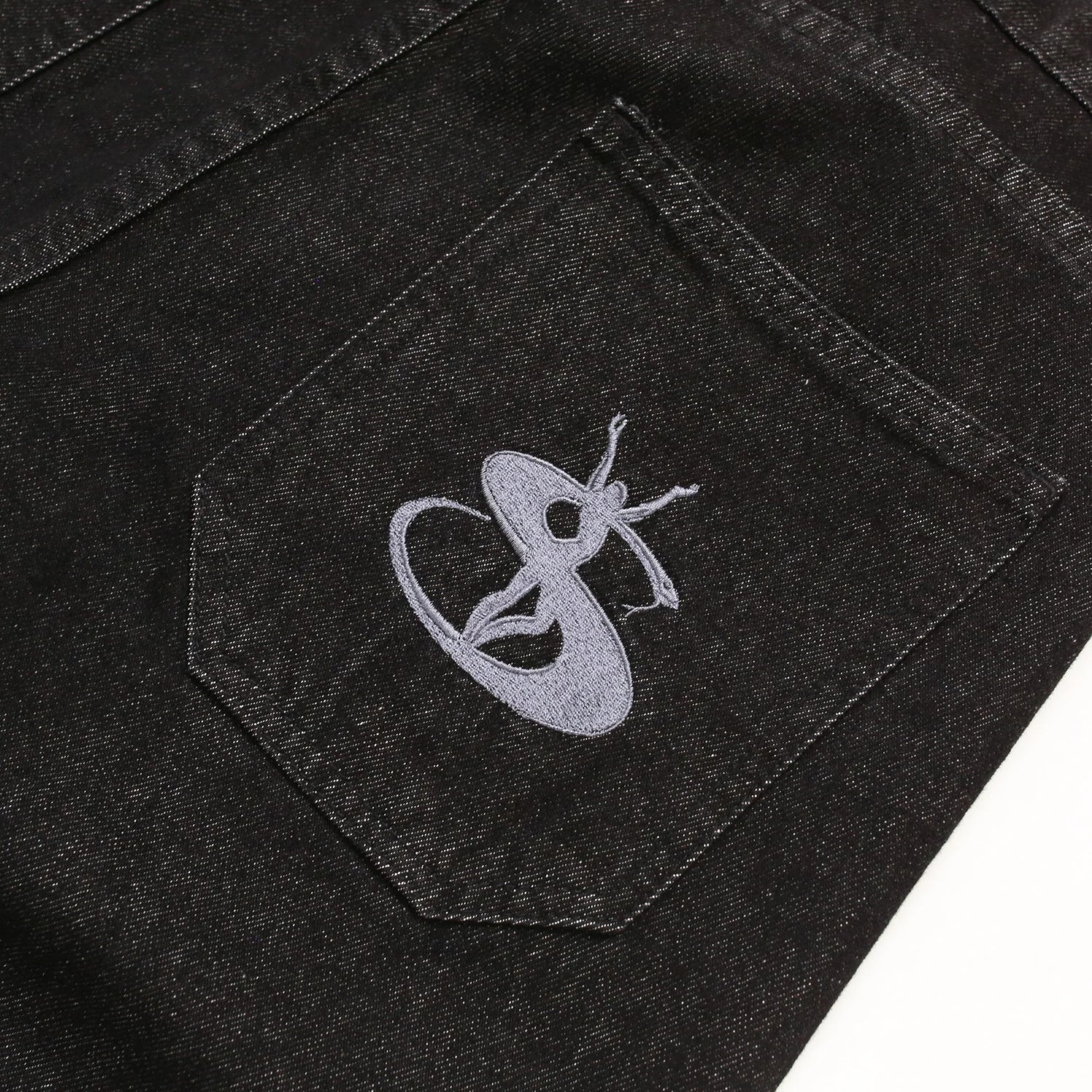 Faded Phantasy Denim Jean, Black