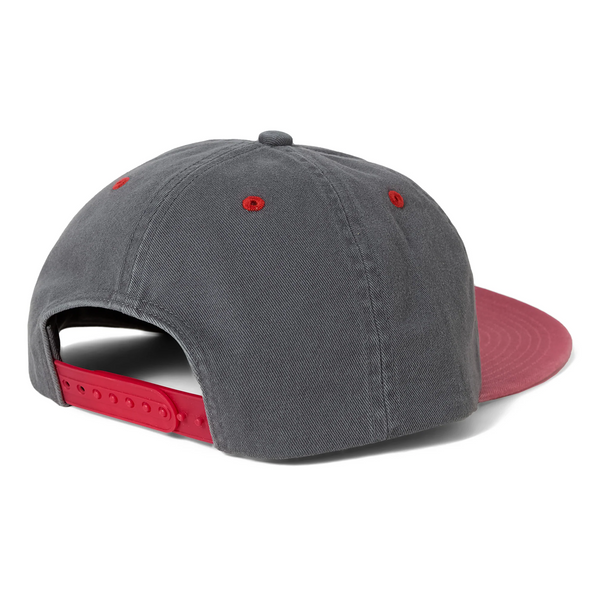 Polar Skate Co. Polar Speed Club Michael Hat, Grey / Red