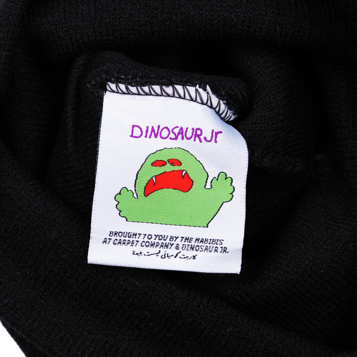 Dino Jr Beanie, Black
