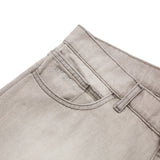 Slub stain Phantasy Denim Jean, Silver