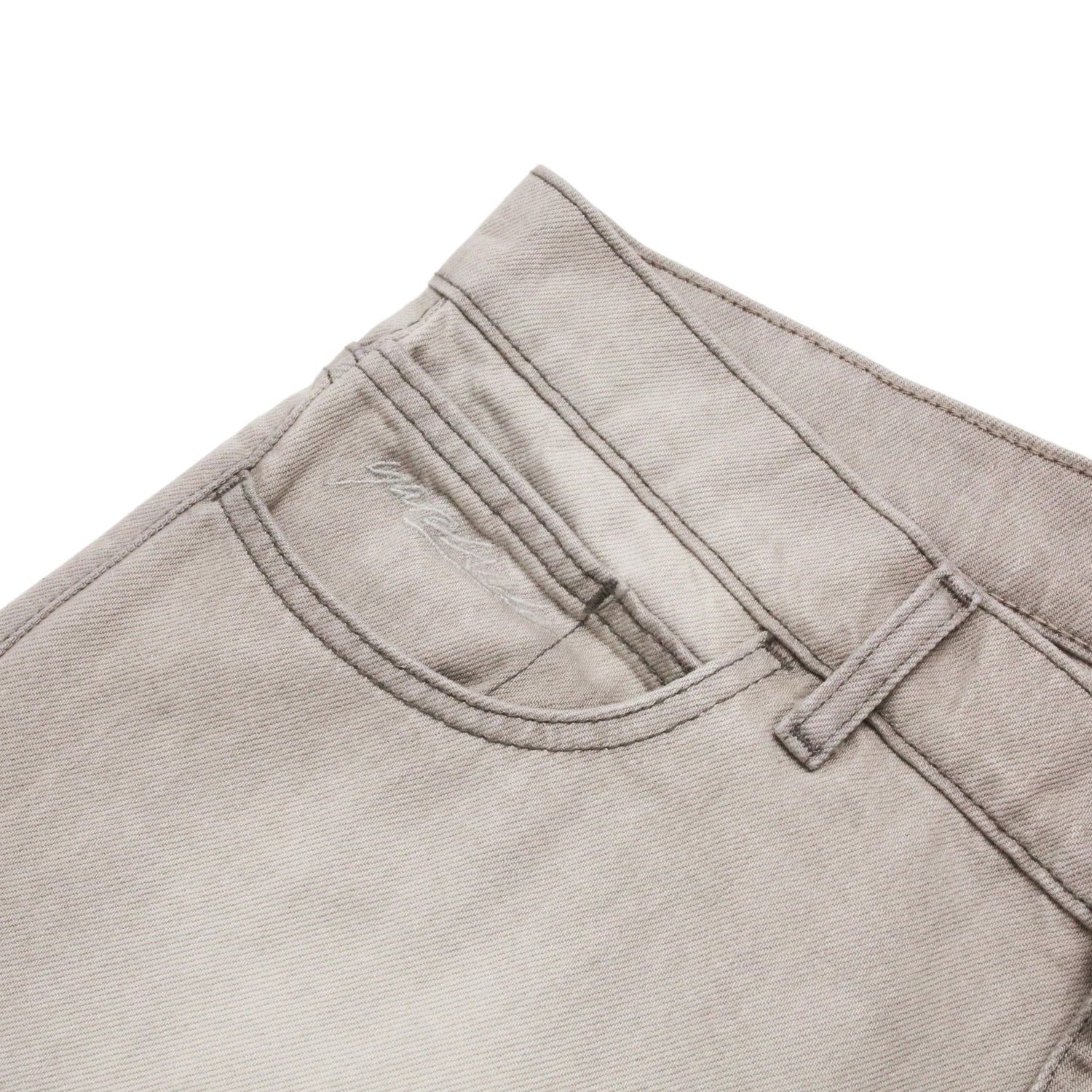 Slub stain Phantasy Denim Jean, Silver