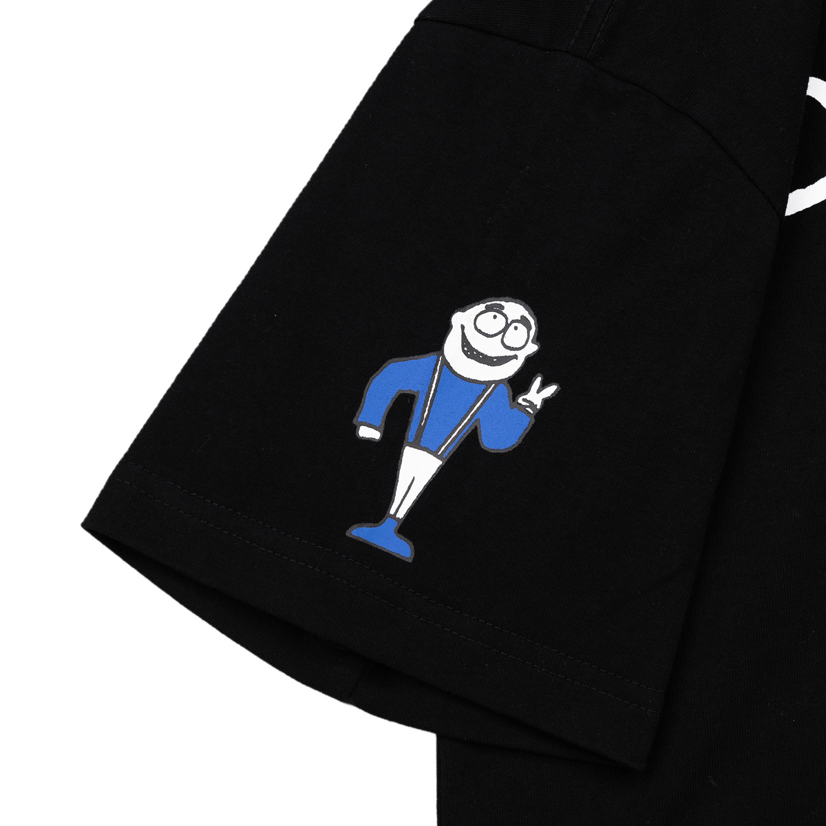 Dinosaur Jr Smiley Tee, Black