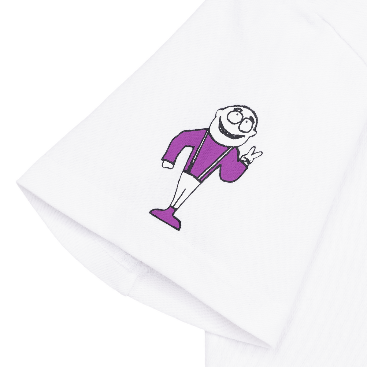 Dinosaur Jr Smiley Tee, White