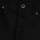 Selvedge Denim Pant, Solid Black