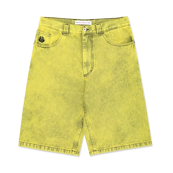 Polar Skate Co. Angel Child Big Boy Shorts, Lemon Black