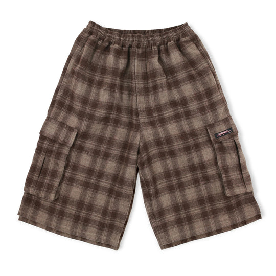 Shoreline Plaid Shorts, Black / Grey
