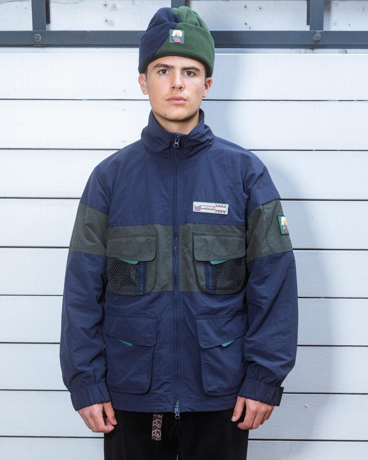 Paneled Snow Jacket, Navy