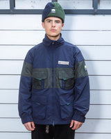 Paneled Snow Jacket, Navy