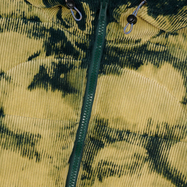 Brain Dead Bleach Dyed Dimension Puffer Jacket, Olive