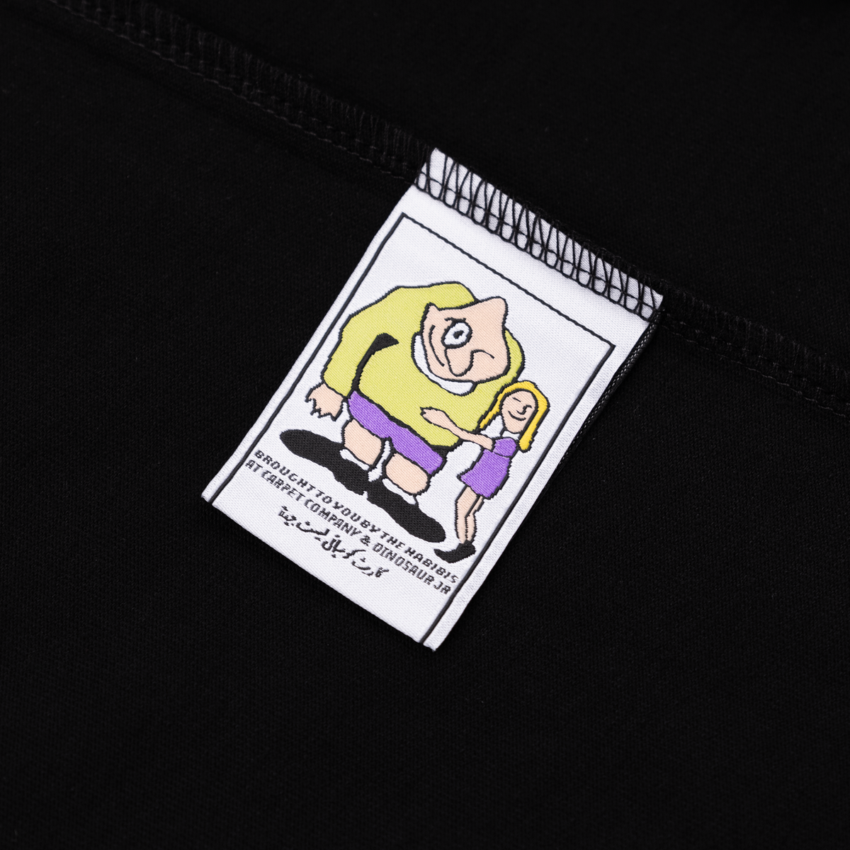 Dinosaur Jr Smiley Tee, Black