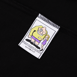 Dinosaur Jr Smiley Tee, Black