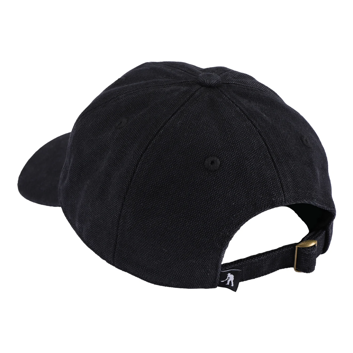 Solid Leagues Hat, Washed Black