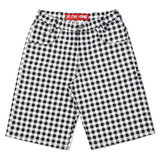 C-Star Plaid Shorts, White