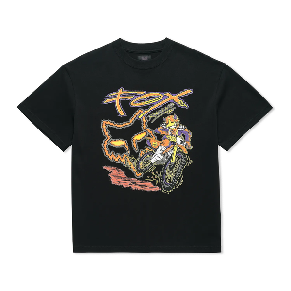 Fox Racing Fox Lab Racing Tee, Black