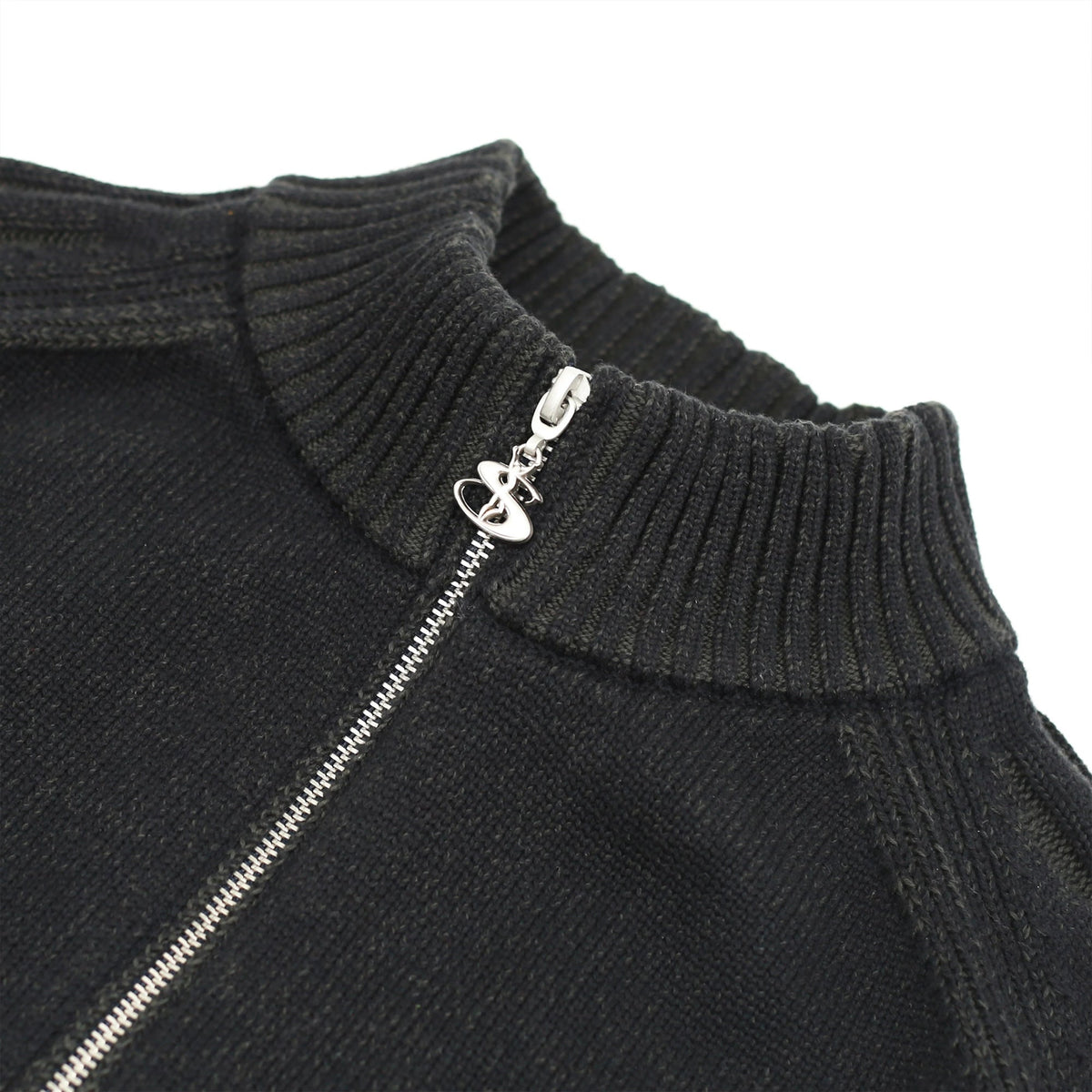 Heathered Phantasy Full Zip, Black / Green