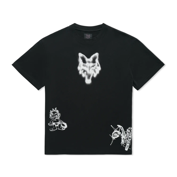 Fox Racing Fox Lab Airbrushed Tee, Black