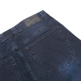 Ivory Slub Denim Jean, Dark Denim