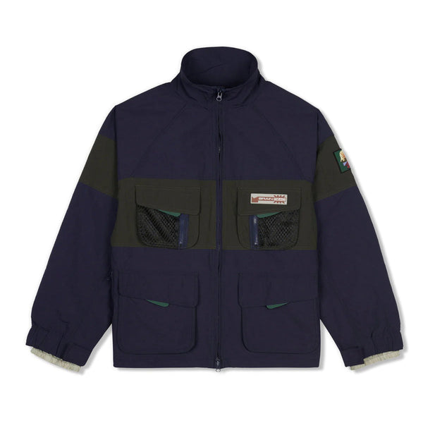 Brain Dead Paneled Snow Jacket, Navy